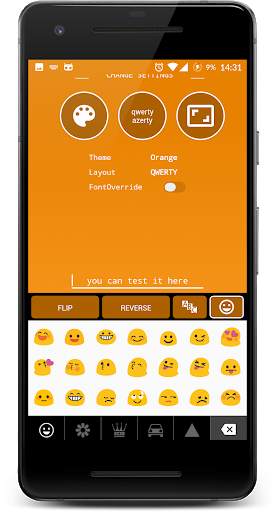 Upside Down Text Keyboard screenshot 5