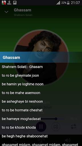 Shahram Solati - songs offline screenshot 3