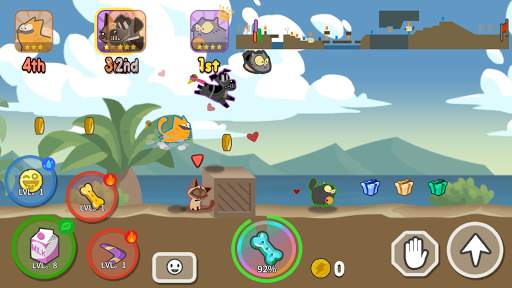 Pets Race - 楽しいマルチプレー対戦型オンラインレースゲーム screenshot 8