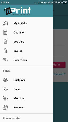 InPrint ,The bussiness app for printers. скриншот 1