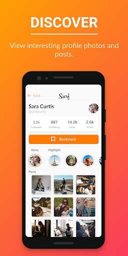 Surf  for Instagram - Repost,View Story-Hightlight screenshot 2