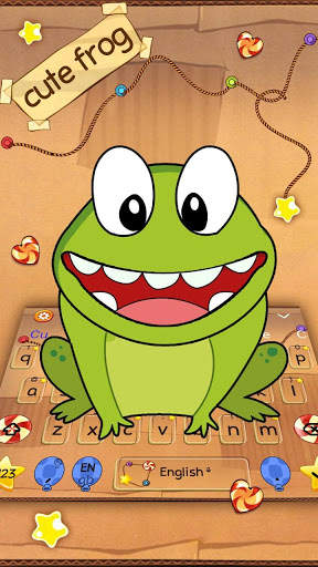 Cute Frog Keyboard screenshot 2
