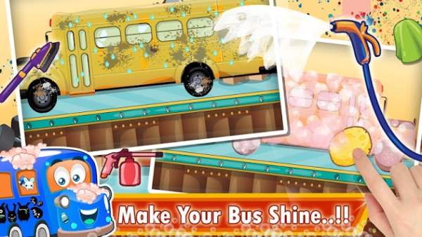 Kids School Bus Spa Simulator screenshot 5