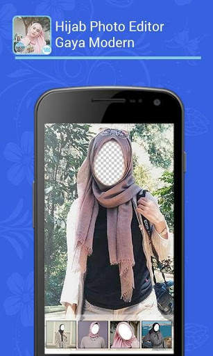 Hijab Photo Editor Gaya Modern screenshot 1