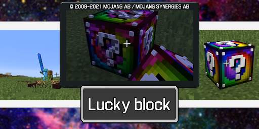 Super lucky block mod screenshot 2