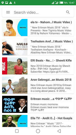 Eritrean Music Video screenshot 3