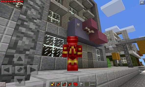 Mod Iron Hero for MCPE screenshot 2
