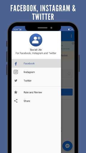 Social Lite for Facebook, Instagram & Twitter screenshot 2