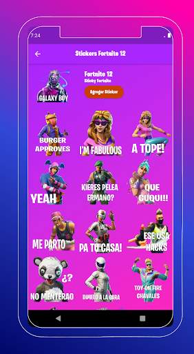 🎮Stickers de Fortnite Battle Royale para Whatsapp screenshot 12