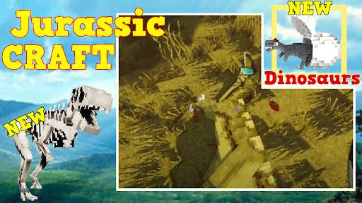 Jurassic craft mod screenshot 3