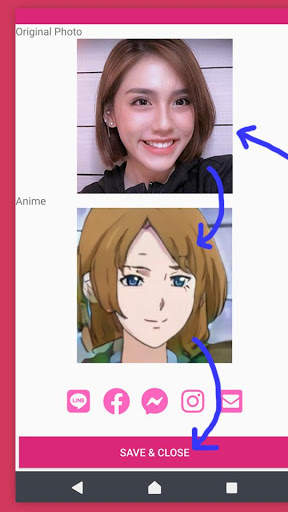 Anime Camera Face Changer to Cartoon App screenshot 1