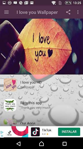 I love you wallpaper screenshot 9