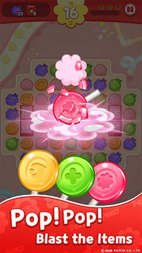 PEKO POP : Match 3 Puzzle screenshot 3