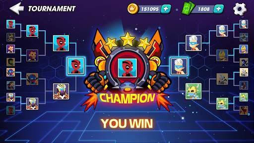 Stickman Fighter Infinity - Super Action Heroes screenshot 6