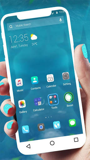 Whale APUS Launcher Theme screenshot 4