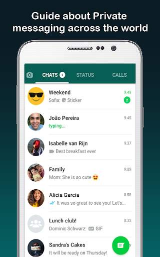 Whatsplus Tips Messenger screenshot 1