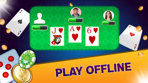 Call break offline card game screenshot 10