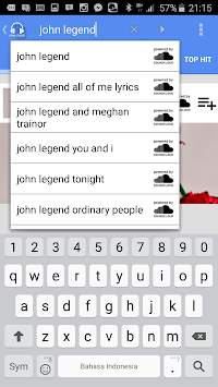 Song John Legend All Of Me screenshot 2