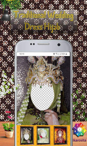 Traditional Wedding Dress Hijab 3 تصوير الشاشة
