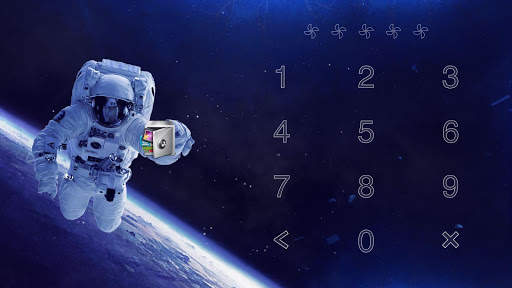 AppLock Live Theme Astronaut – Paid Theme screenshot 4