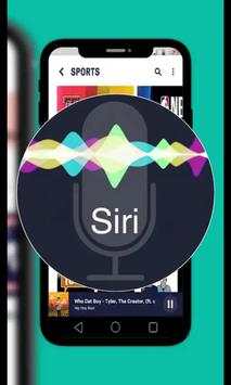 Radio and Siri for Android voice command 1 تصوير الشاشة