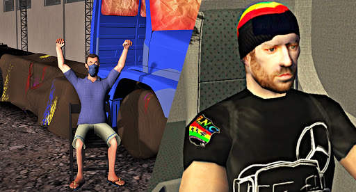 Skins Personagens World Truck Driving Simulator screenshot 3