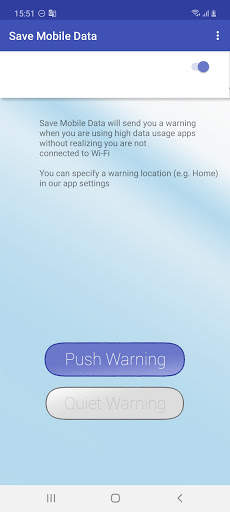 Save Mobile Data screenshot 1