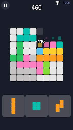 LudoBlock - Square Color Tile Break Puzzle 3D screenshot 2
