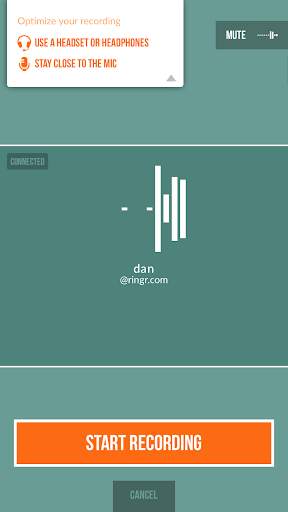 RINGR Mobile screenshot 1