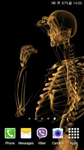 Skeleton Video Live Wallpaper screenshot 4