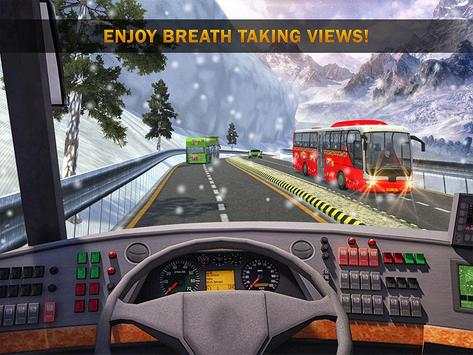 Uphill Bus Drive : Christmas Bus Simulator screenshot 12