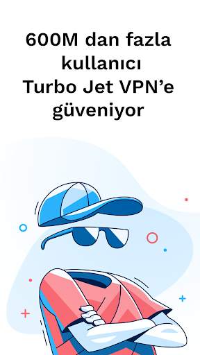 Turbo Jet VPN Premium VPN & WiFi Güvenliği screenshot 1