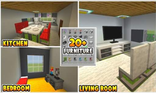 Peepss Furniture Craft Mod for MCPE screenshot 3