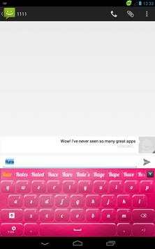 Pink Candy Keyboard screenshot 8