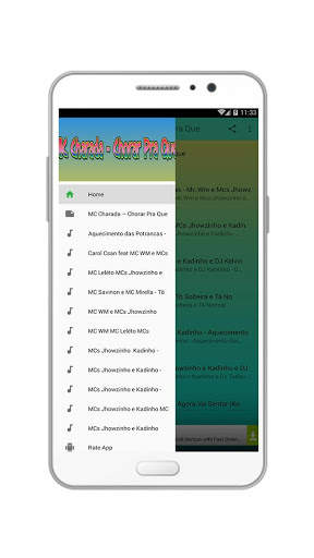 MC Charada – Chorar Pra Que Lyrics screenshot 2
