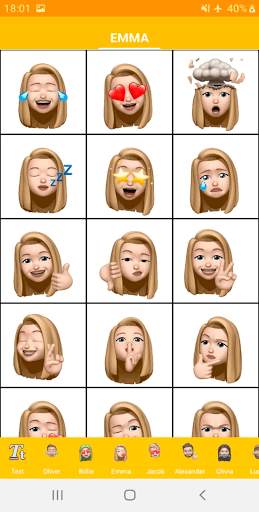 Memoji Apple Stickers Camera For Android screenshot 5