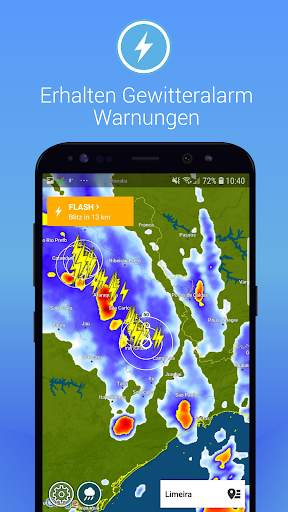 Gewitter Alarm Wetterplaza screenshot 2