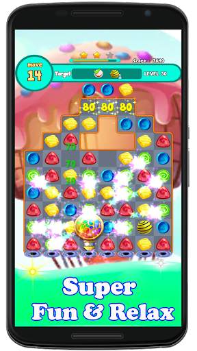 Candy Smash-Free Match 3 Puzzle Game screenshot 3