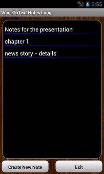VoiceToText Notes Long screenshot 1