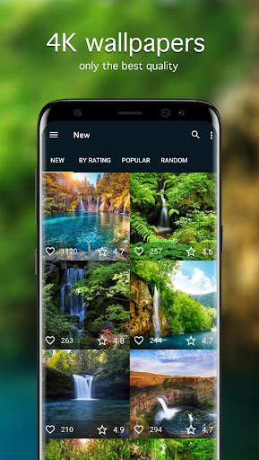Waterfall Wallpapers 4K screenshot 1