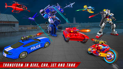 Robot Transform-Robot Car Game screenshot 6