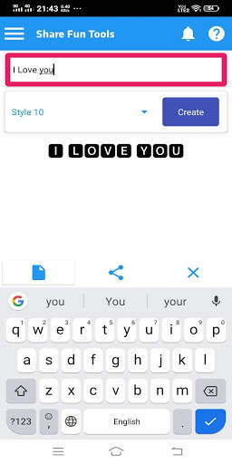 Share Fun Tools : Create Your Text Stylish screenshot 5