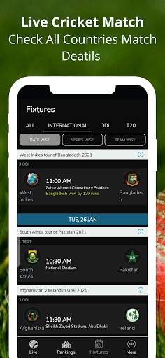 Live Cricket Matches: Live Match screenshot 5