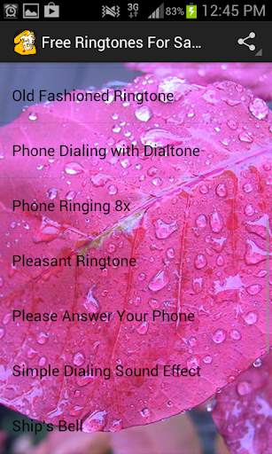 Free Ringtones For Samsung screenshot 2