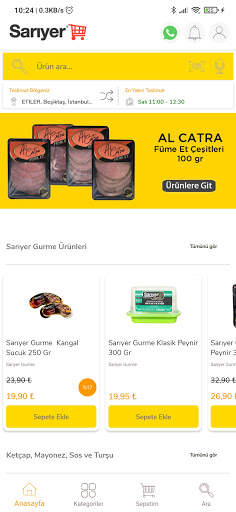 Sarıyer Sanal Market Mobile screenshot 1