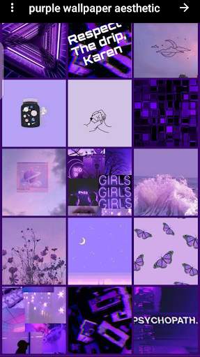 purple wallpaper aesthetic screenshot 2