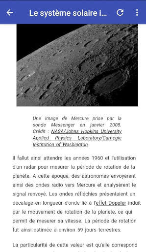 Cours Astronomie скриншот 6