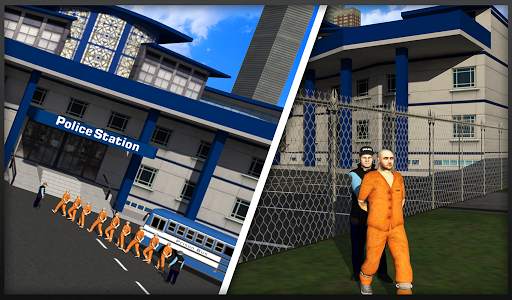 Coach Bus Police Transport 3D screenshot 10
