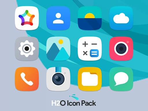 H2O Free Icon Pack 1 تصوير الشاشة
