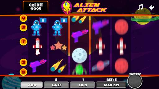 Free Slots: Alien Attack screenshot 5